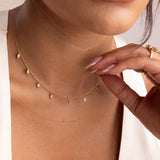 Initial Drop Necklace