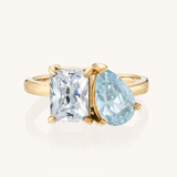 Toi Et Moi Birthstone Ring