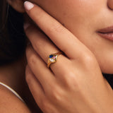 Birthstone Signet Ring