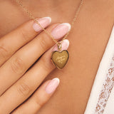 Sorella Heart Handwriting Necklace