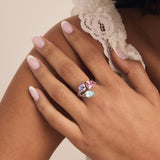 Aurora Birthstone Ring
