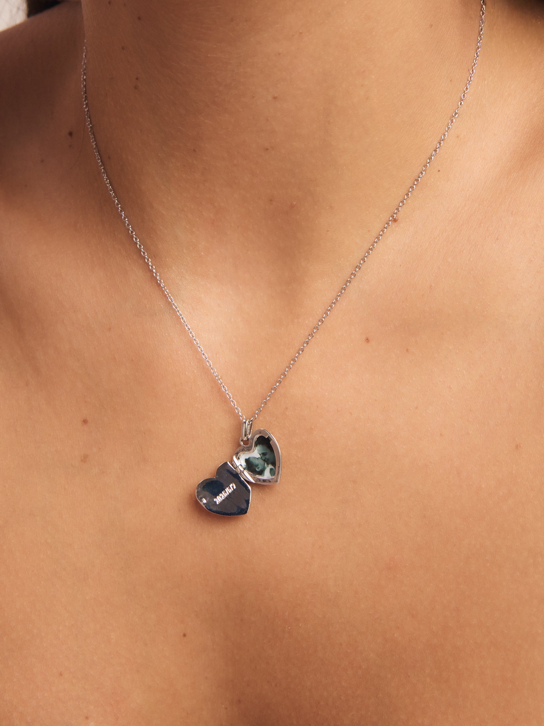 Star Photo Locket Necklace