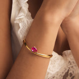 Pia Birthstone Bangle