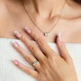 Elara Birthstone Necklace