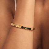Eloise Birthstone Bangle