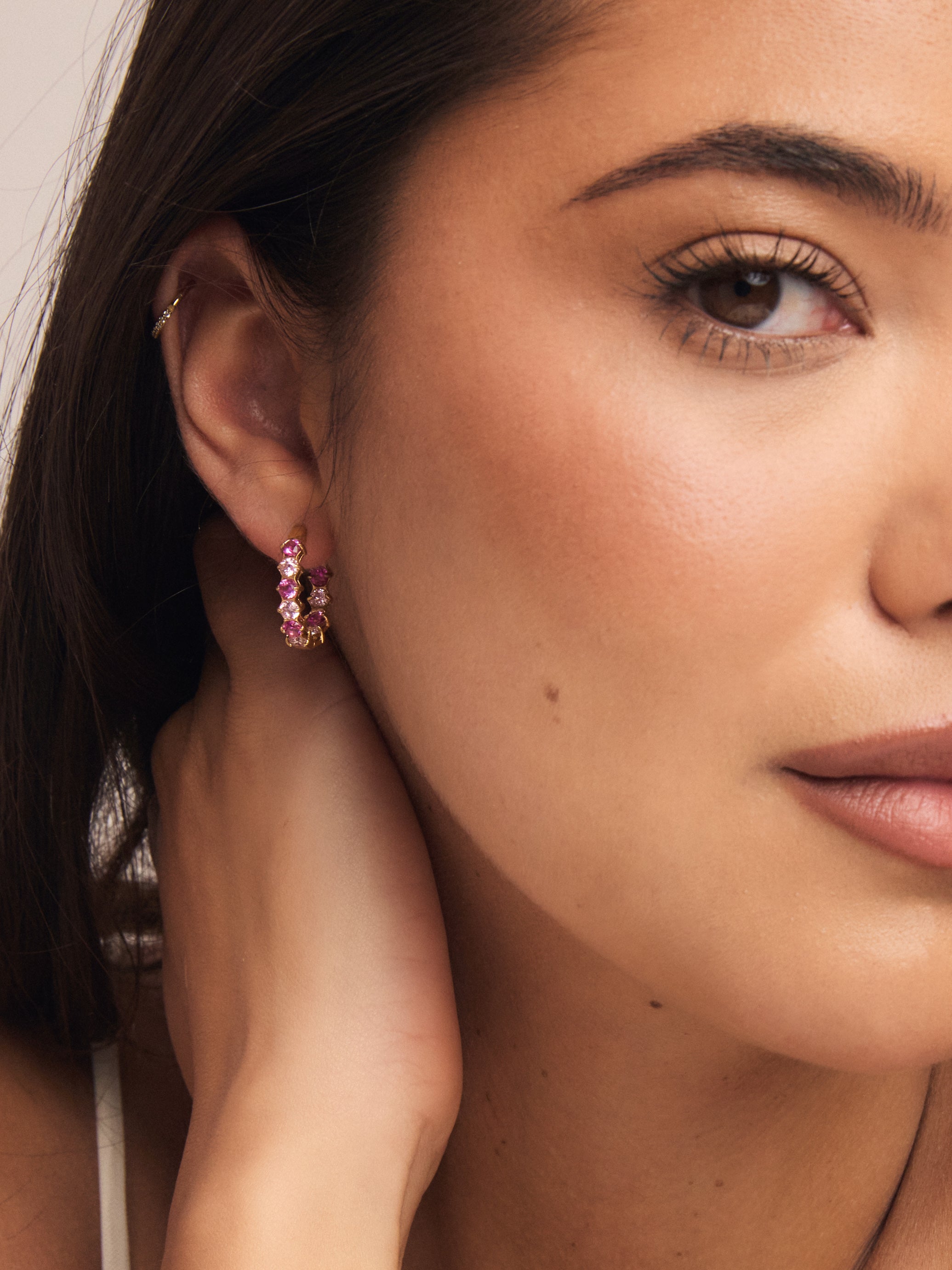 Leia Birthstone Earrings