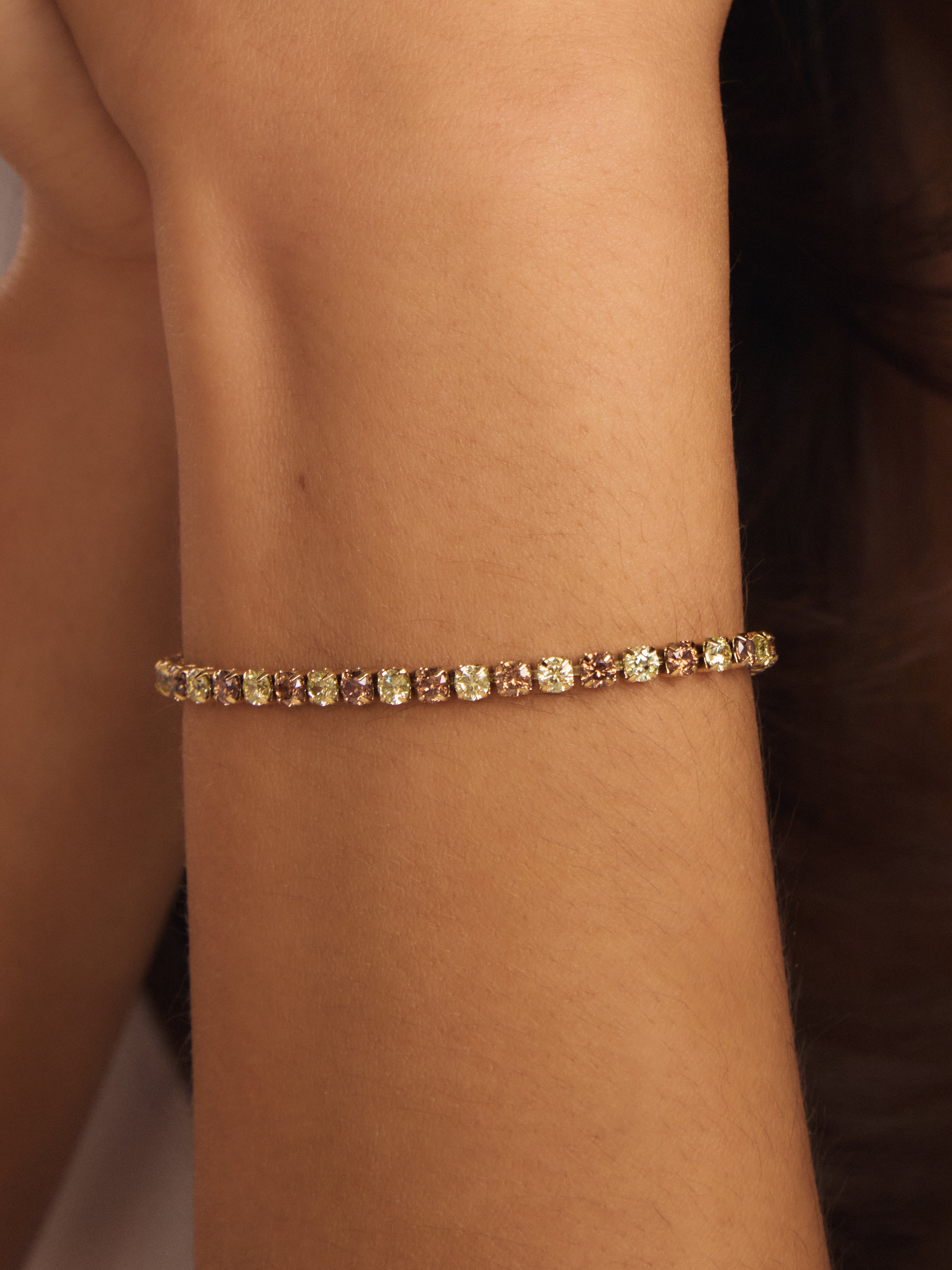 Eye Colour Tennis Bracelet