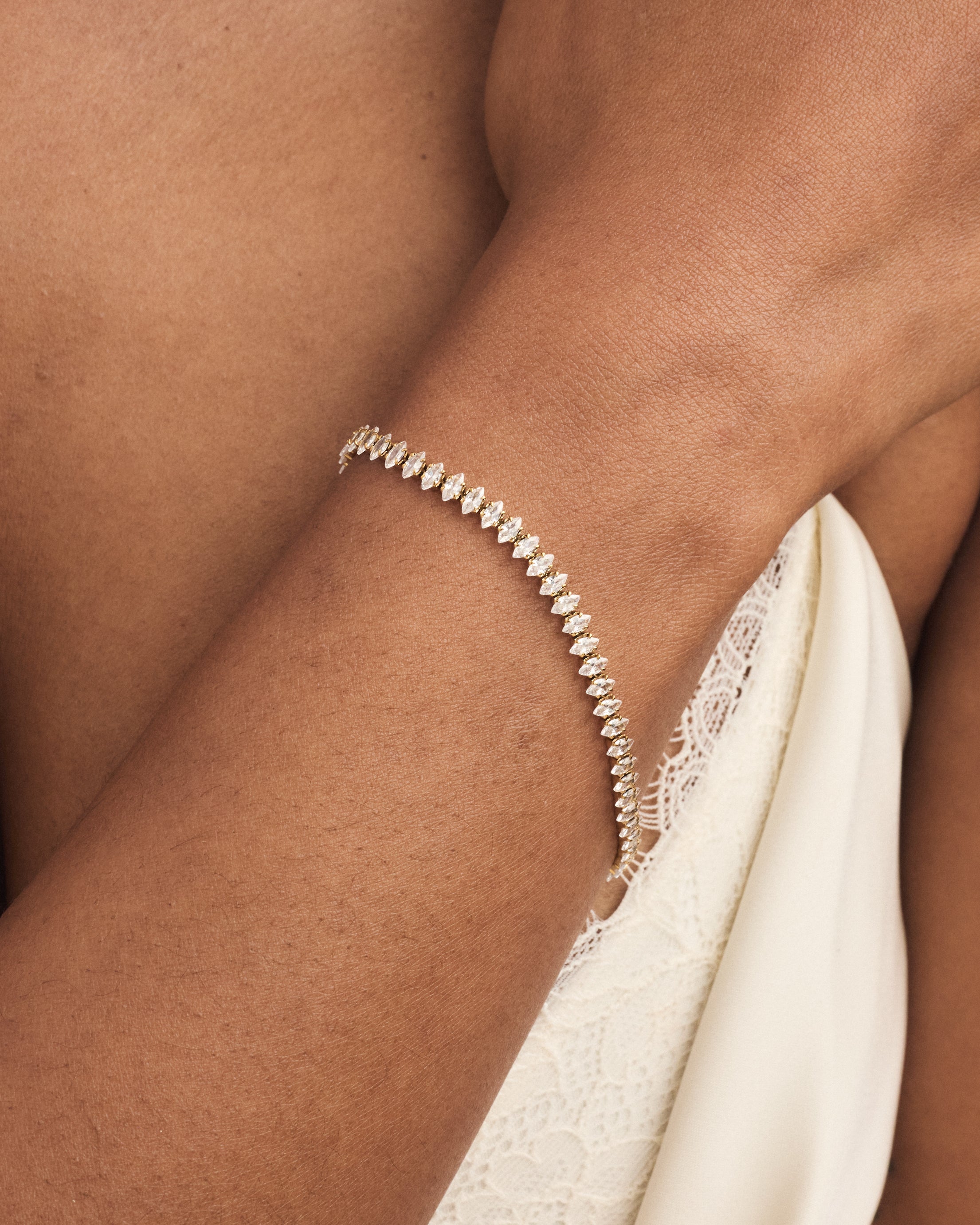 Alina Tennis Bracelet