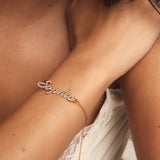 Pavé Signature Name Bracelet