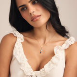 Trio Birthstone Drop Necklace