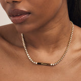 Tennis Name Necklace