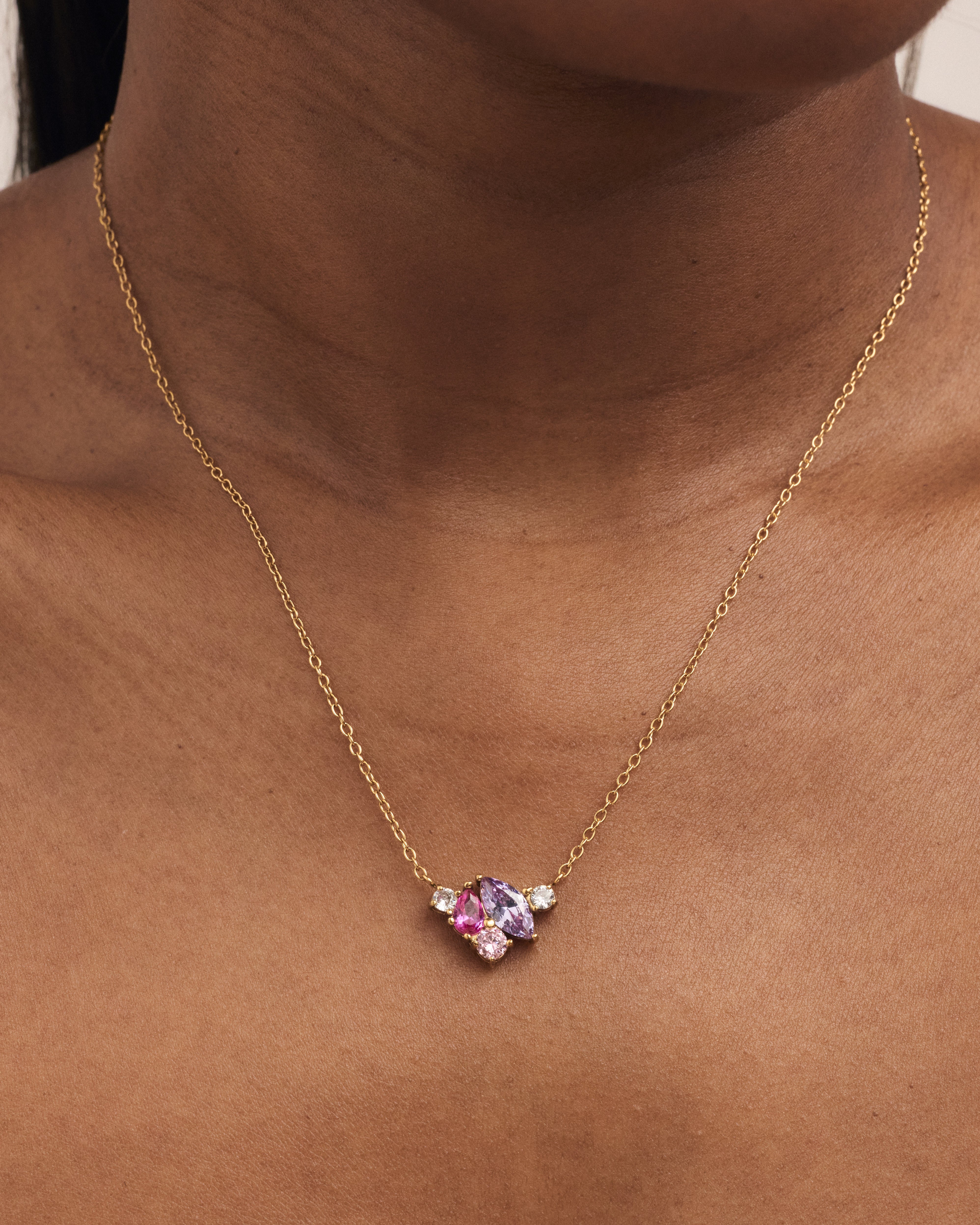 Zia Birthstone Necklace