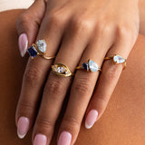 Leesha Birthstone Ring