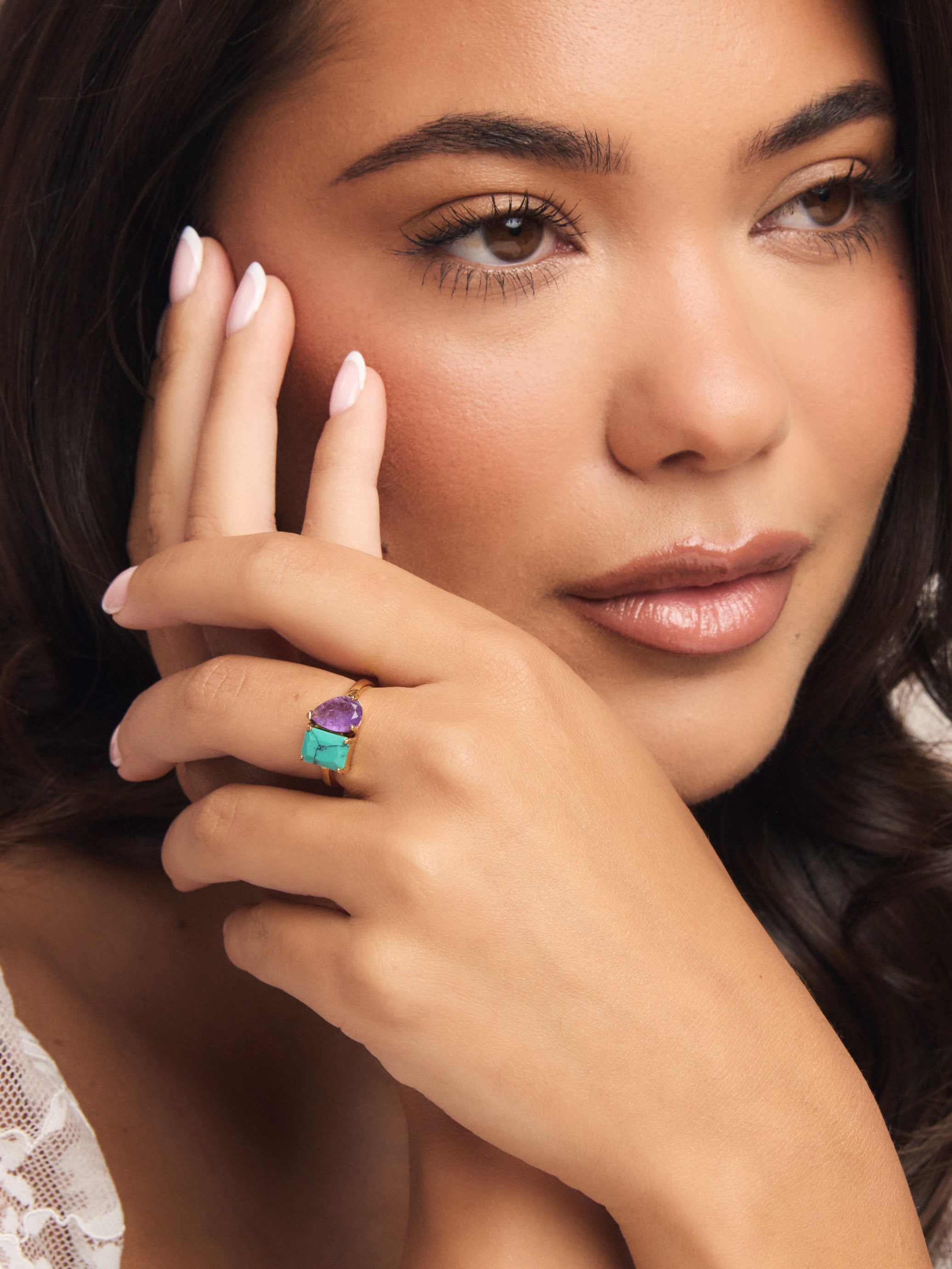 Toi Et Moi Gemstone Ring