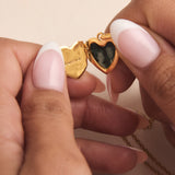 Star Photo Locket Necklace