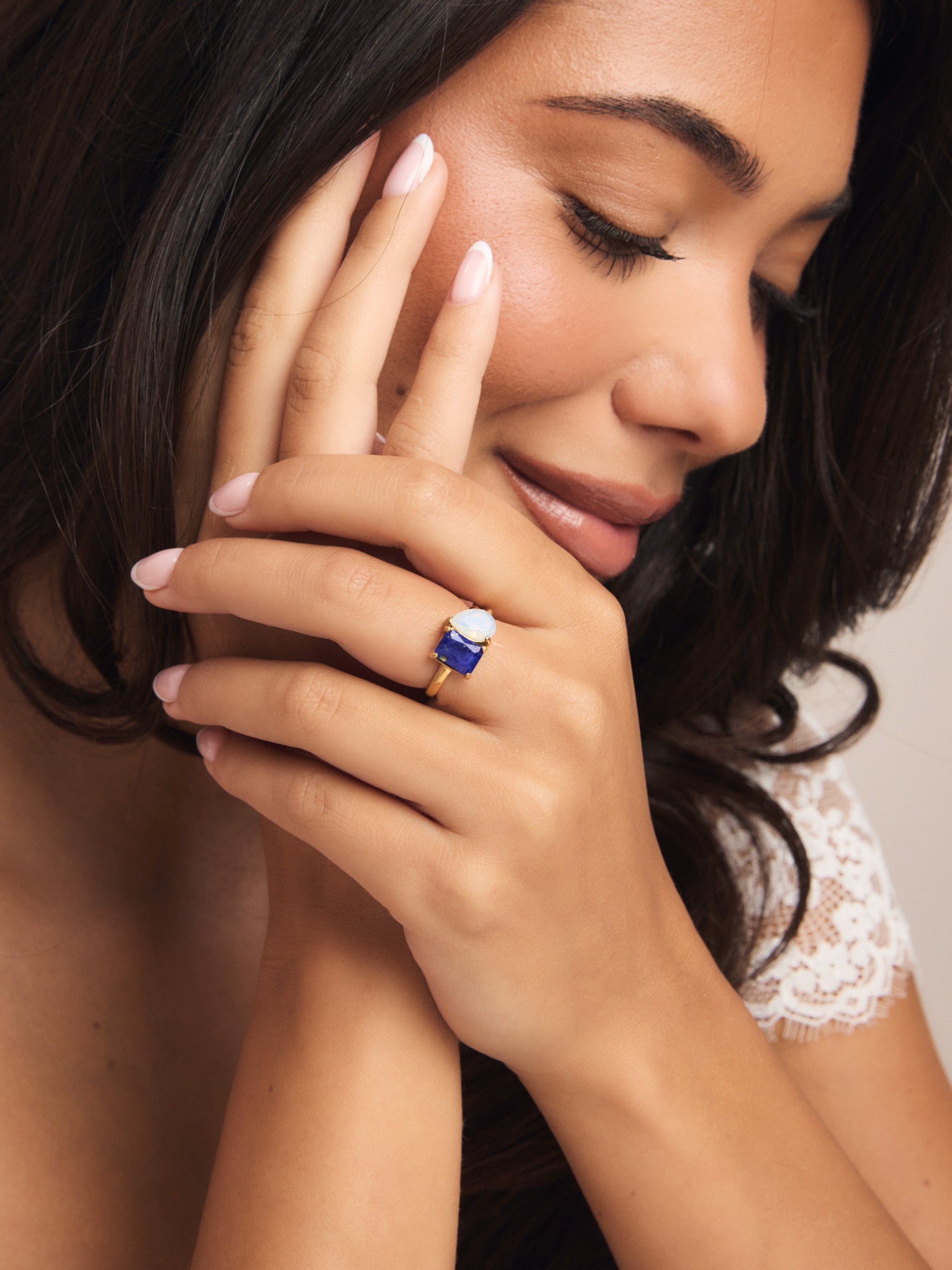 Toi Et Moi Gemstone Ring