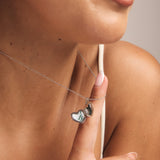 Star Double Photo Locket Necklace
