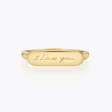 Amia Handwriting Ring