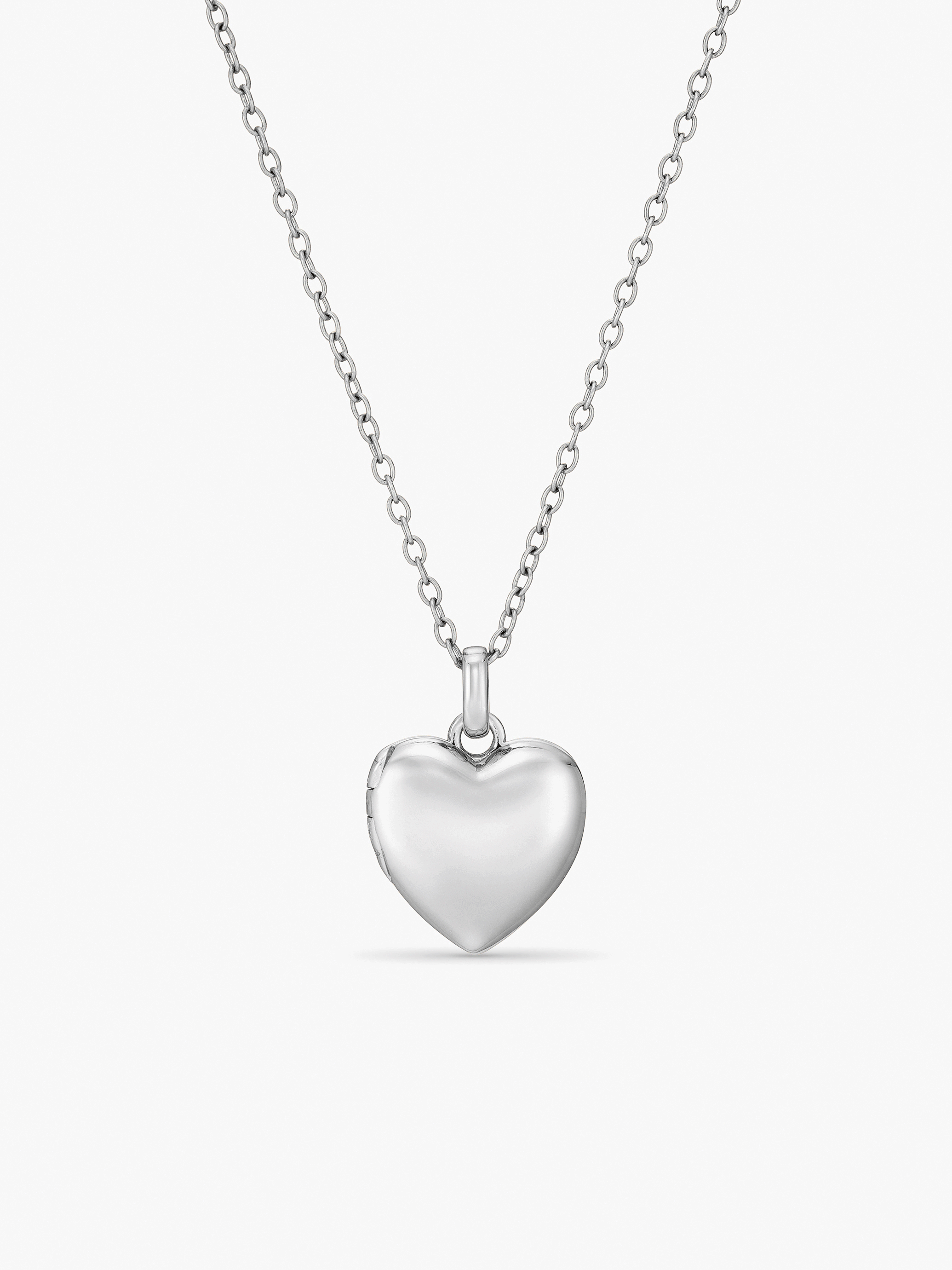 Heart Photo Locket Necklace