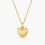 Heart Photo Locket Necklace