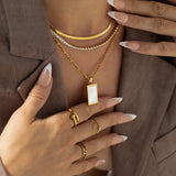 Schlangenketten Halsband