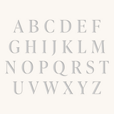 Birthstone Initial Necklace