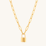 Padlock Necklace