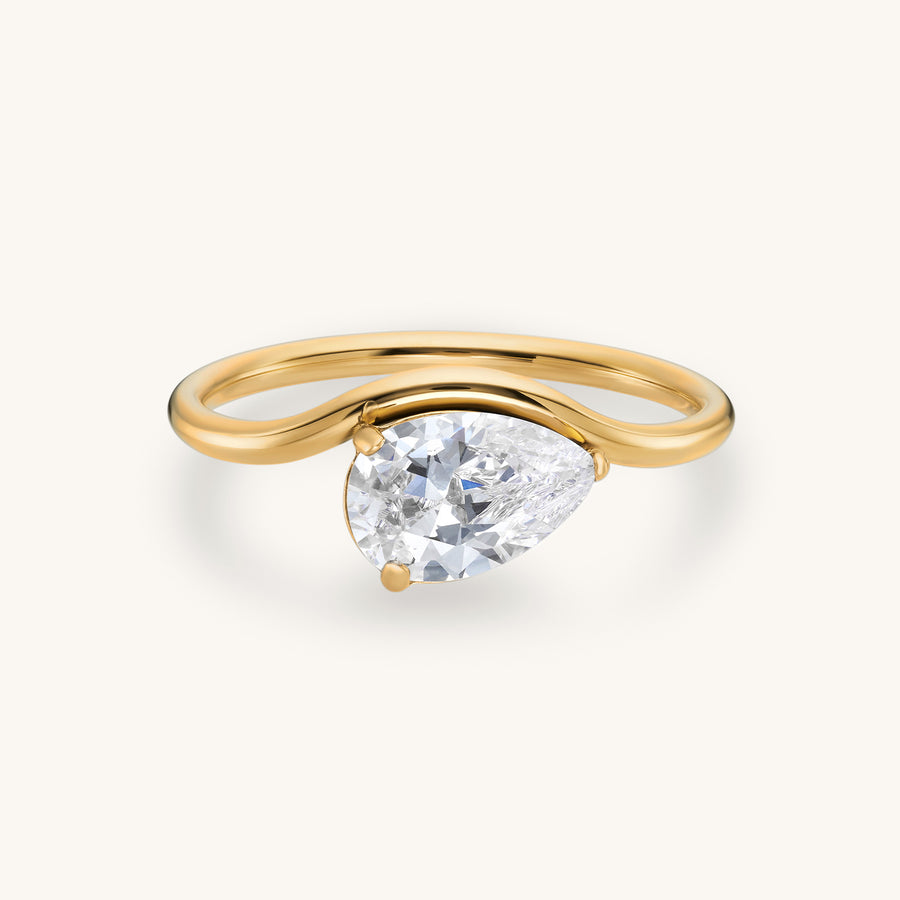 Diamond & 18k Gold Pia Ring main image 1