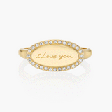 Seren Handwriting Ring