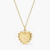 Sorella Heart Handwriting Necklace