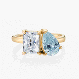 Toi Et Moi Birthstone Ring