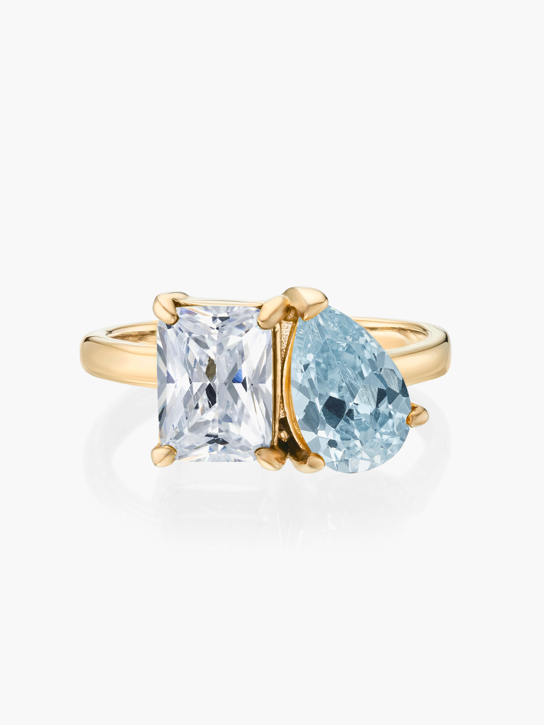 Toi Et Moi Birthstone Ring