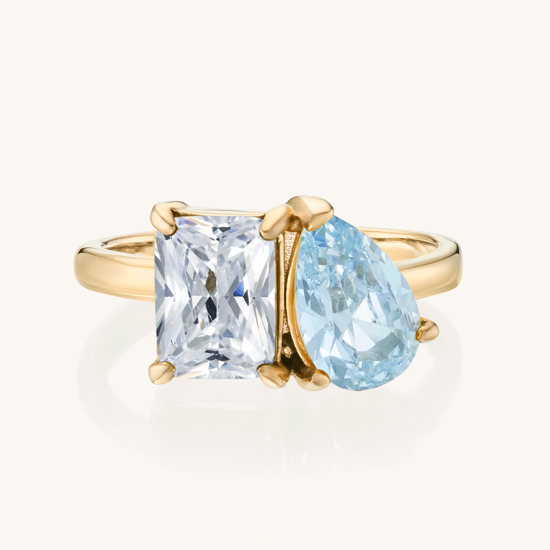 Toi Et Moi Birthstone Ring