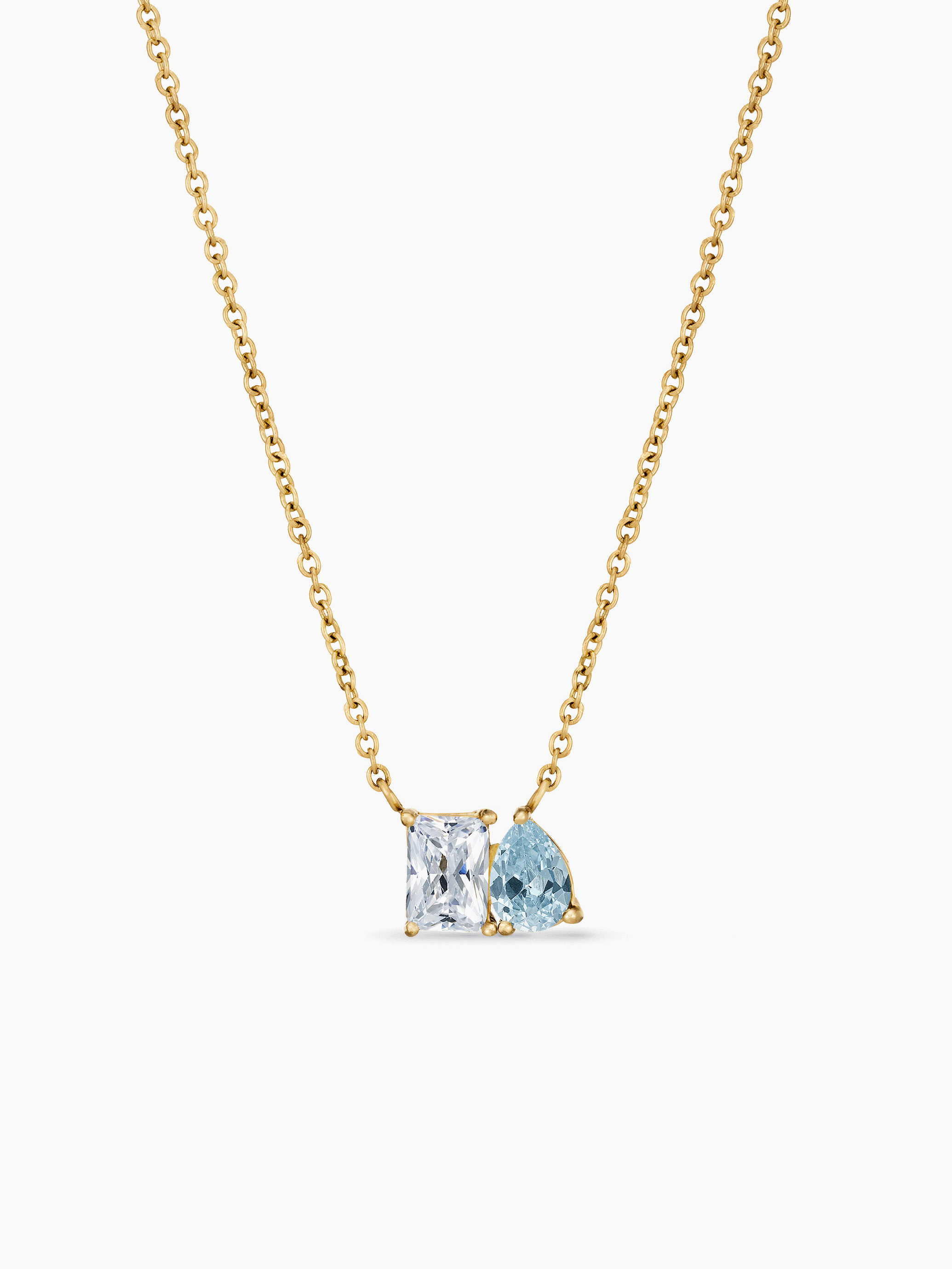 Toi Et Moi Birthstone Necklace