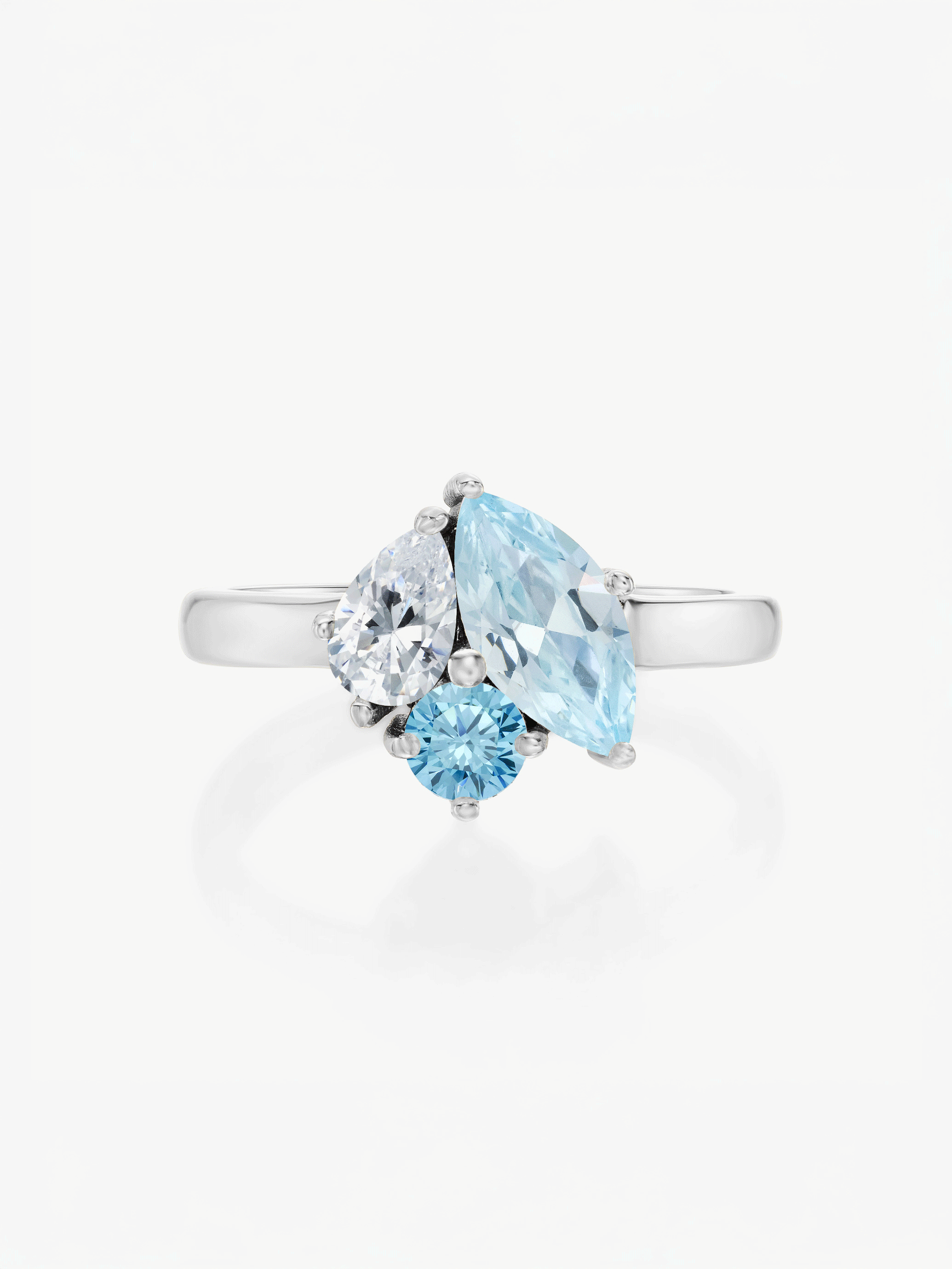 Zia Birthstone Ring