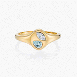 Birthstone Signet Ring