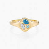Birthstone Signet Ring