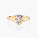 Birthstone Signet Ring