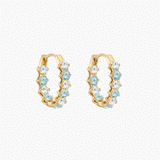 Leia Birthstone Earrings