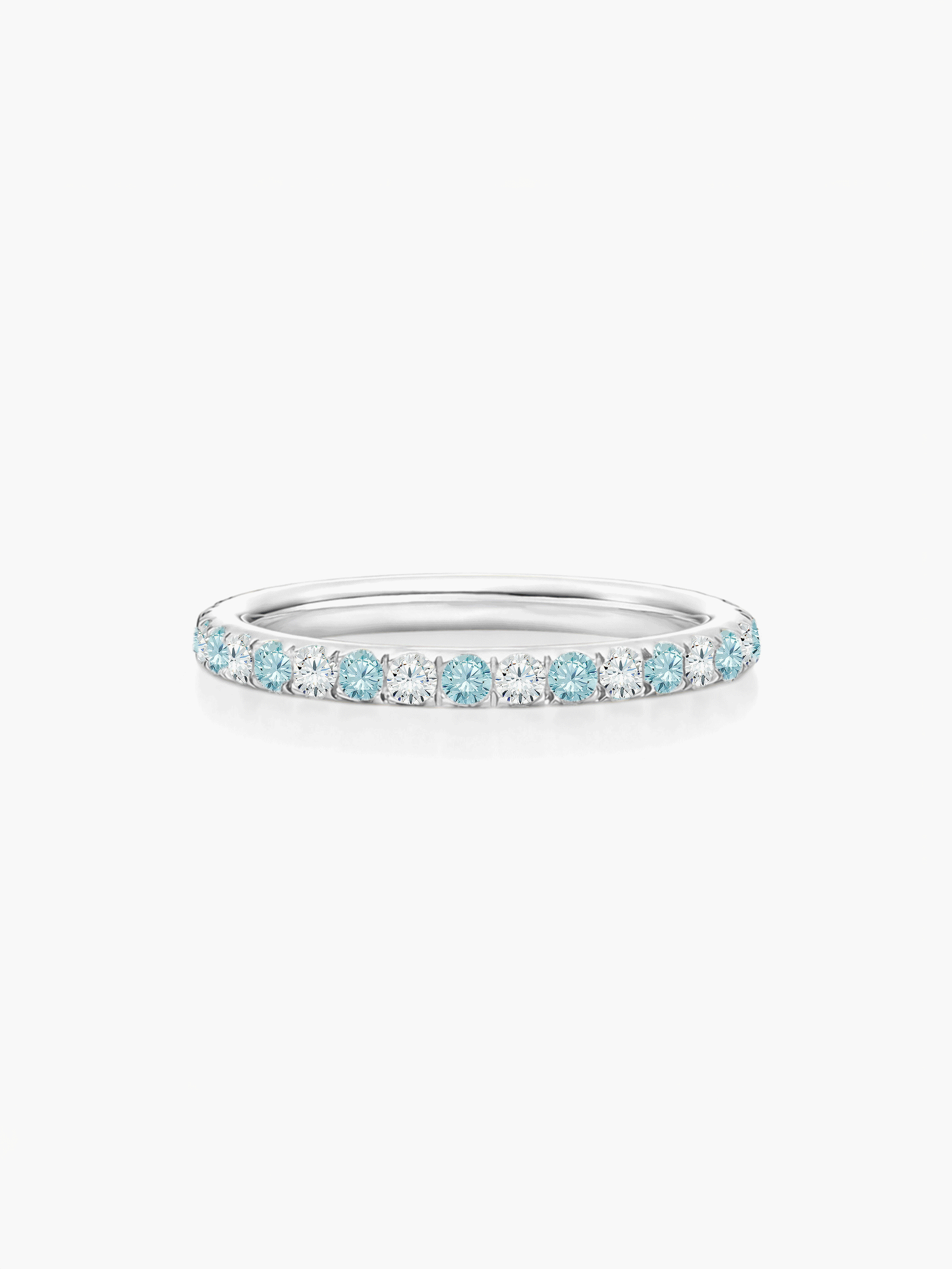 Bague pierres de naissance Eterna