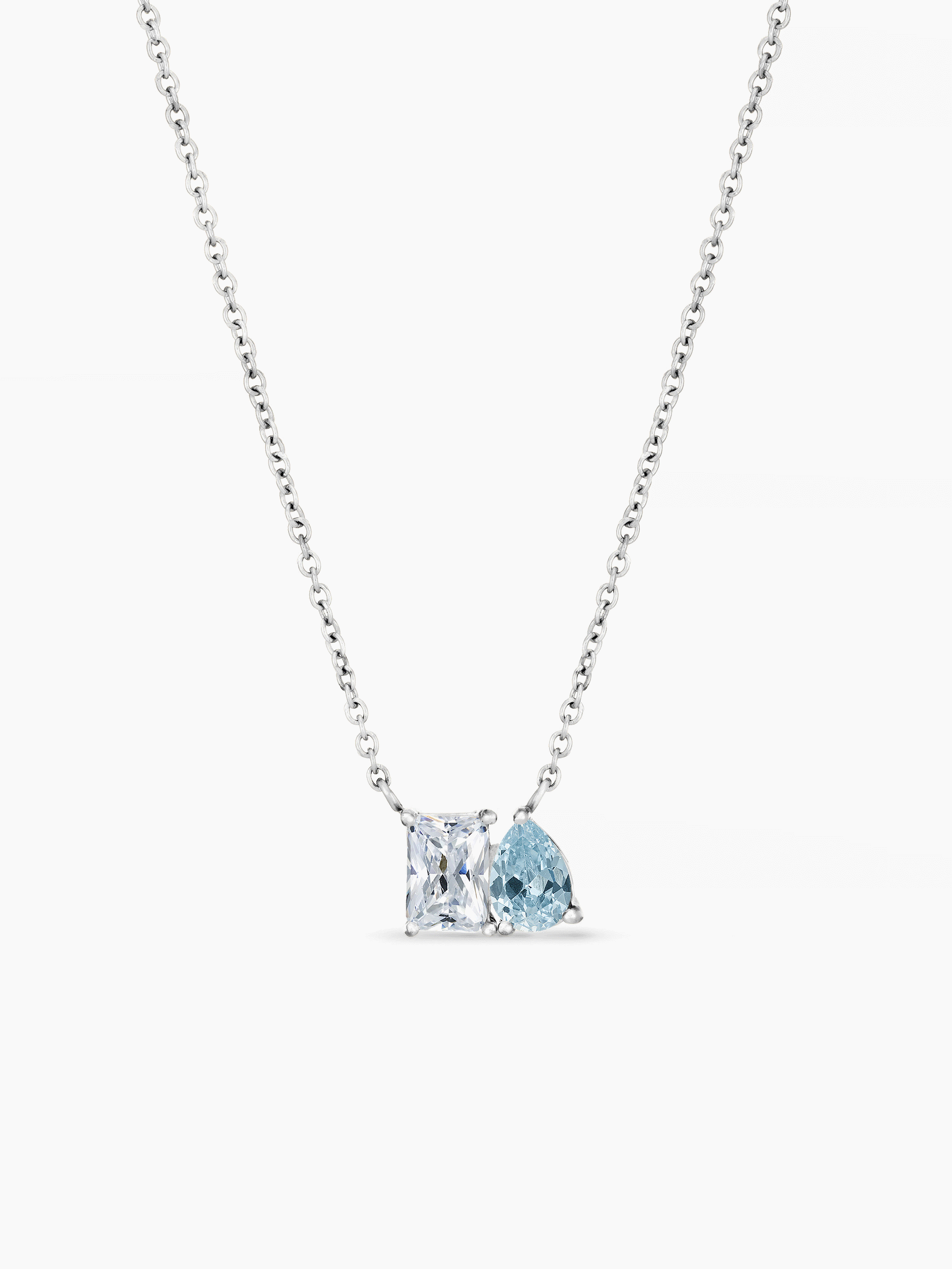 Toi Et Moi Birthstone Necklace