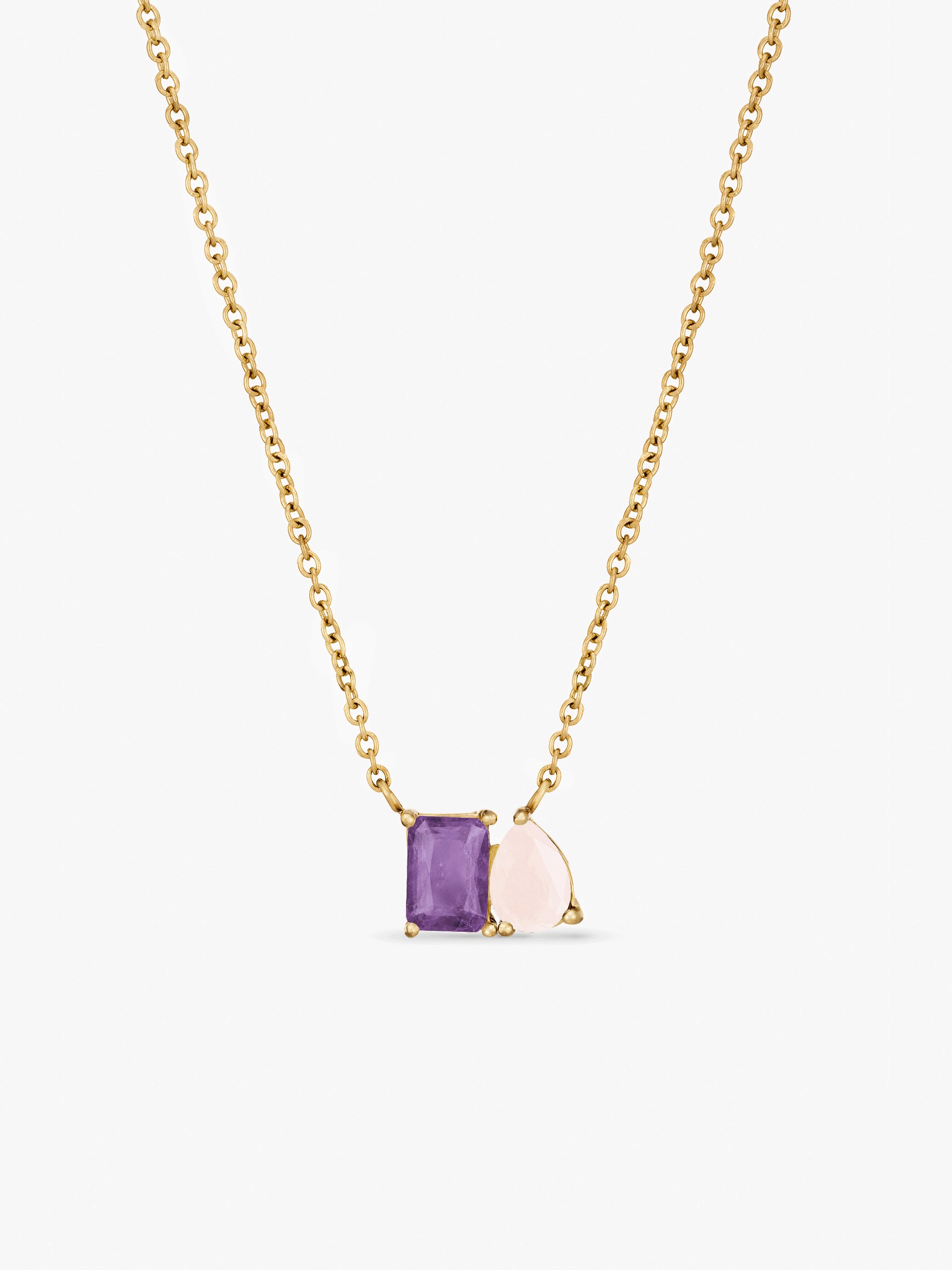 Toi Et Moi Gemstone Necklace