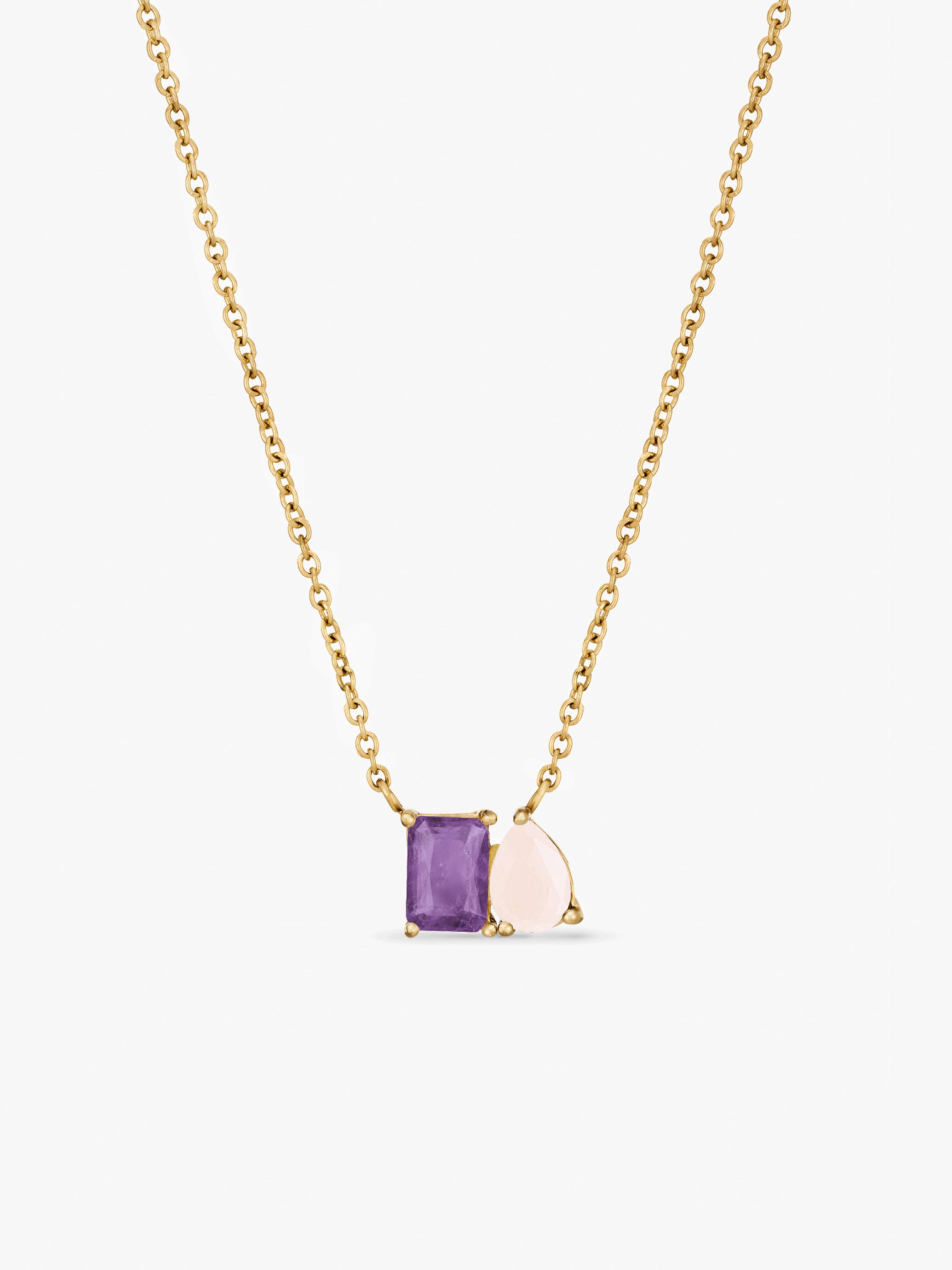 Toi Et Moi Gemstone Necklace