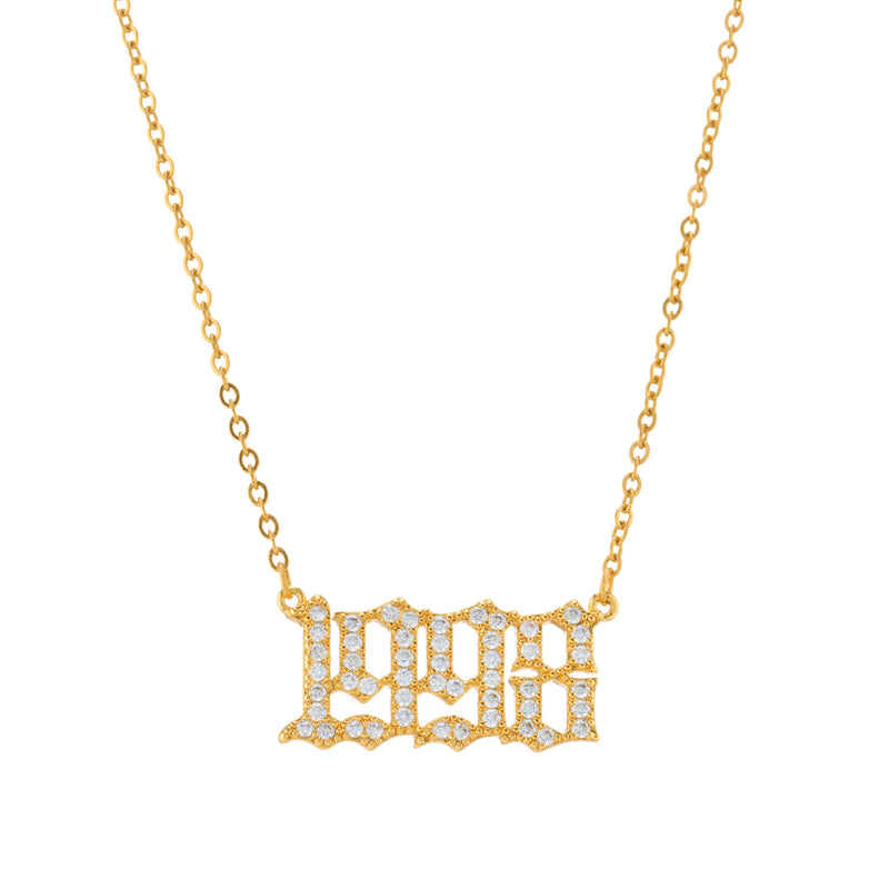 Ava Birth Year Necklace
