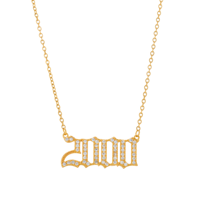 Ava Birth Year Necklace