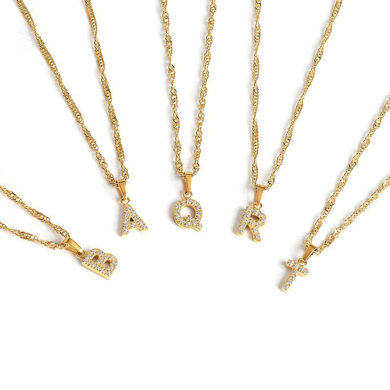 Elia Initial Necklace